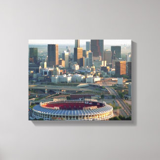 Atlanta Georgia Skyline Canvas Afdruk