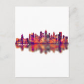 Atlanta Georgia Skyline Feestdagenkaart (Voorkant)
