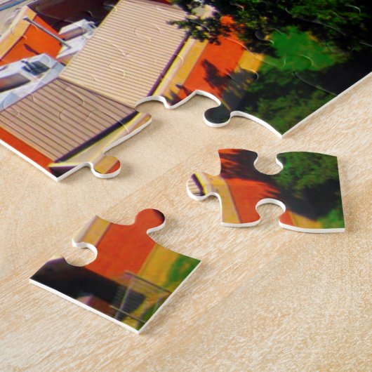 Atlanta Georgia skyline. Legpuzzel (Zijkant)