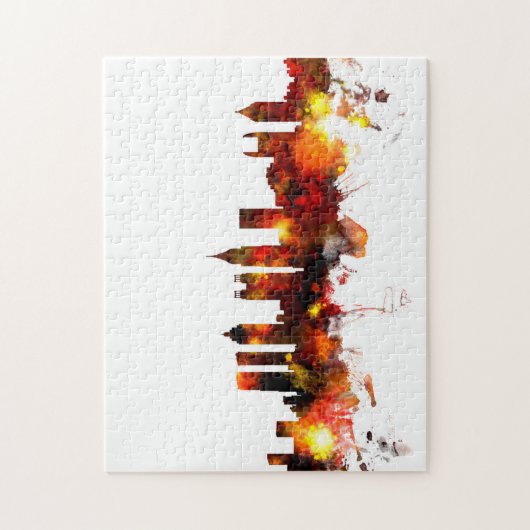 Atlanta Georgia Skyline Legpuzzel (Verticaal)