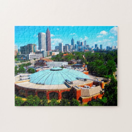 Atlanta Georgia skyline. Legpuzzel (Horizontaal)