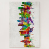 Atlanta Georgia Skyline Legpuzzel (Verticaal)