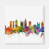 Atlanta Georgia Skyline Magneet (Voorkant)