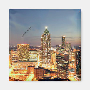 Atlanta, Georgia skyline Magneet