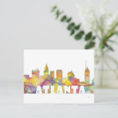 ATLANTA GEORGIA SKYLINE MCLR 2 - BRIEFKAART (Staand voorkant)