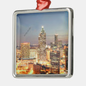 Atlanta, Georgia skyline Metalen Ornament (Links)