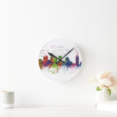 ATLANTA GEORGIA SKYLINE RONDE KLOK (Huis)