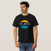 Atlanta Georgia Skyline T-Shirt (Voorkant volledig)