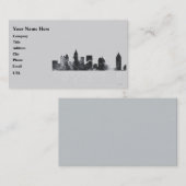 ATLANTA GEORGIA SKYLINE - Verpakking van Visitekaa Visitekaartje (Voorkant / Achterkant)