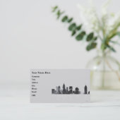 ATLANTA GEORGIA SKYLINE - Verpakking van Visitekaa Visitekaartje (Staand voorkant)