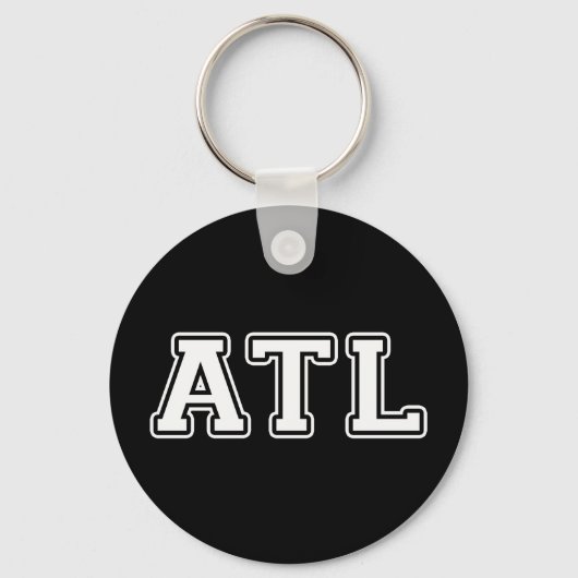 Atlanta Georgia Sleutelhanger (Voorkant)