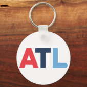 ATLANTA GEORGIA SLEUTELHANGER (Voorkant)