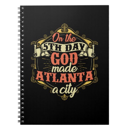 Atlanta Georgia Stad Notitieboek (Voorkant)