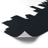 Atlanta, Georgia | Stadscoördinaten Poster (Hoek)