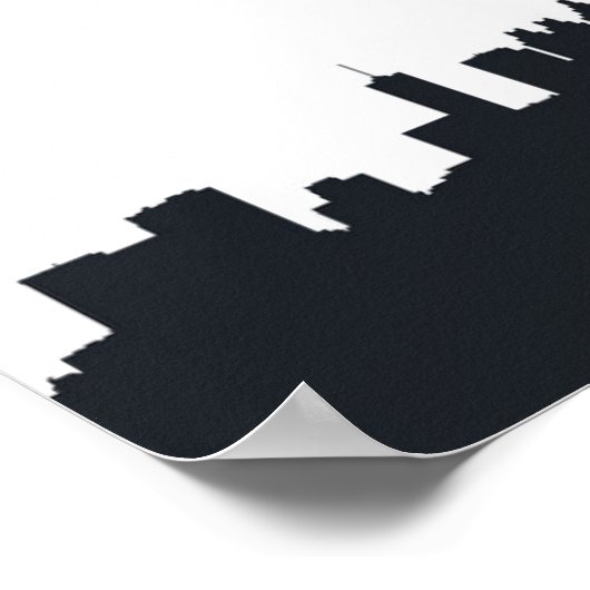 Atlanta, Georgia | Stadscoördinaten Poster (Hoek)