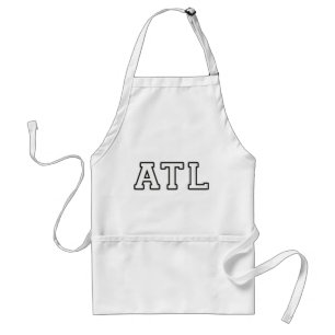 Atlanta Georgia Standaard Schort