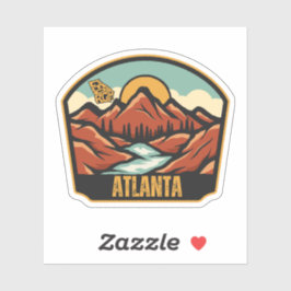 Atlanta, Georgia Sticker