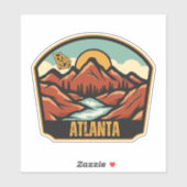 Atlanta, Georgia Sticker (Vel)