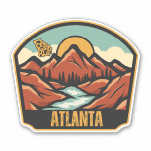 Atlanta, Georgia Sticker