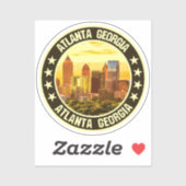 Atlanta Georgia Sticker (Vel)