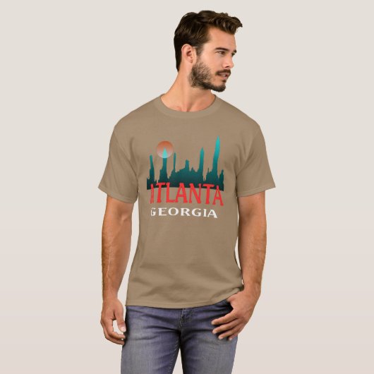 Atlanta Georgia T-shirt (Voorkant volledig)
