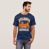 Atlanta, Georgia T-shirt (Voorkant volledig)
