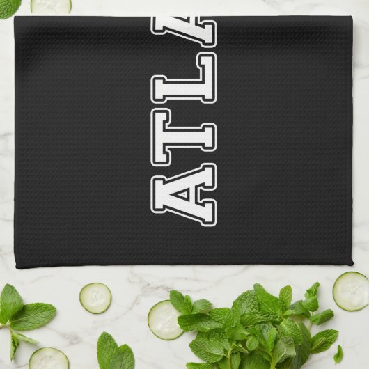 Atlanta Georgia Theedoek (Gevouwen)