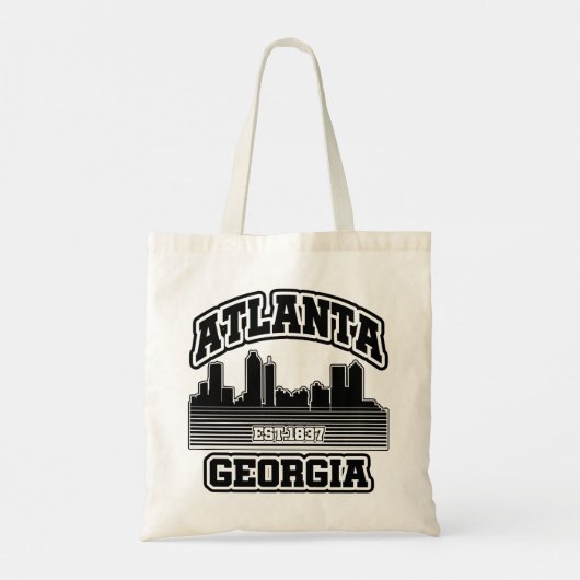 Atlanta, Georgia Tote Bag (Achterkant)