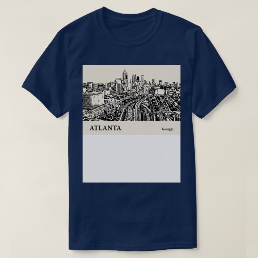 Atlanta Georgia TShirt 1 (Design voorkant)