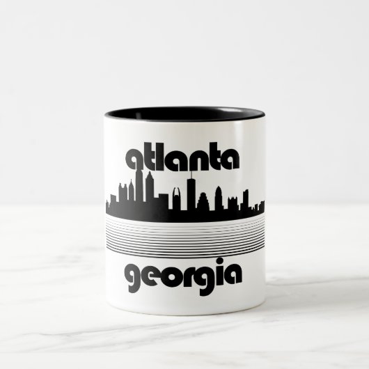 Atlanta Georgia Tweekleurige Koffiemok (Center)