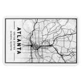 Atlanta Georgia USA City Travel City Map Magneet (Horizontaal)