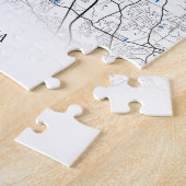 Atlanta Georgia USA Travel City Map Legpuzzel (Zijkant)