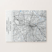 Atlanta Georgia USA Travel City Map Legpuzzel (Horizontaal)