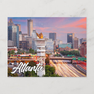 Atlanta, Georgia, Verenigde Staten Briefkaart