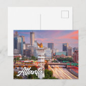 Atlanta, Georgia, Verenigde Staten Briefkaart (Voorkant / Achterkant)
