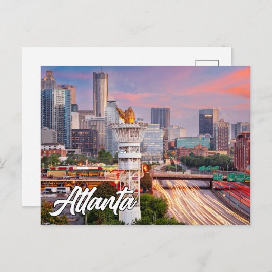 Atlanta, Georgia, Verenigde Staten Briefkaart (Voorkant / Achterkant)