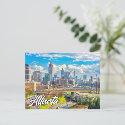 Atlanta, Georgia, Verenigde Staten Briefkaart (Staand voorkant)