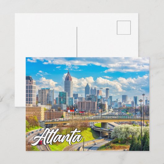 Atlanta, Georgia, Verenigde Staten Briefkaart (Voorkant / Achterkant)