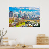 Atlanta, Georgia, Verenigde Staten Poster (Keuken)