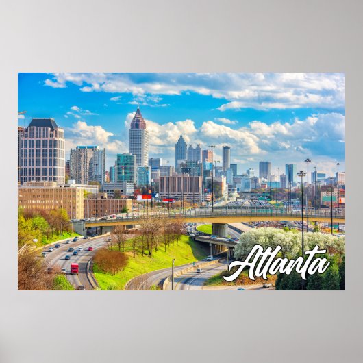 Atlanta, Georgia, Verenigde Staten Poster (Voorkant)