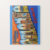 Atlanta Georgia Vintage 11x14 Legpuzzel (Verticaal)