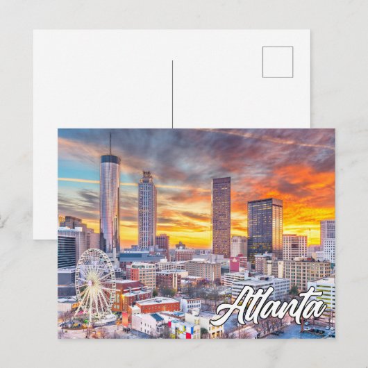 Atlanta, Georgia, VS Briefkaart (Voorkant / Achterkant)