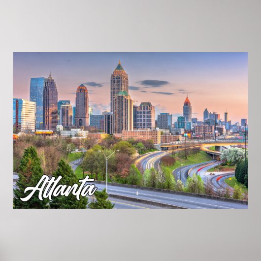 Atlanta, Georgia, VS Poster (Voorkant)