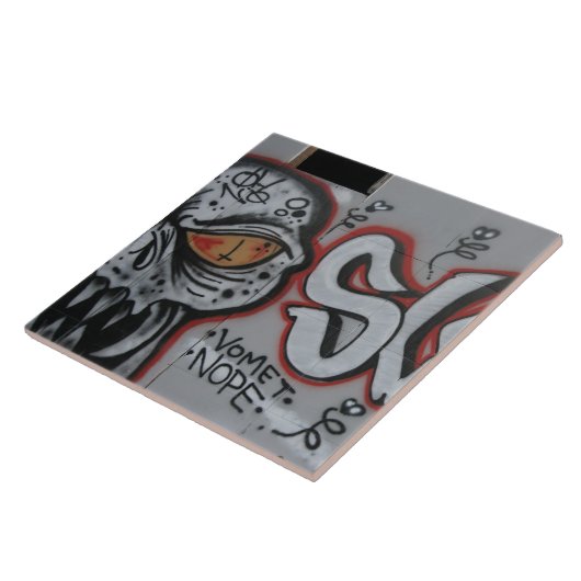 Atlanta Graffiti Tile Tegeltje (Zijkant)