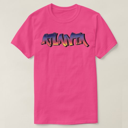 Atlanta Graffiti TShirt (Design voorkant)