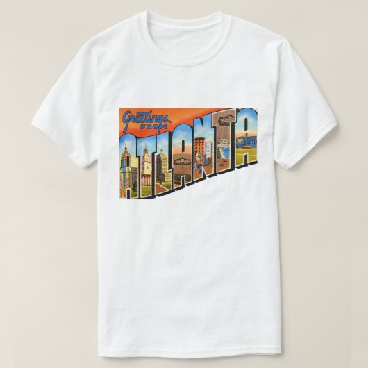 Atlanta Greeting T Shirt (Design voorkant)