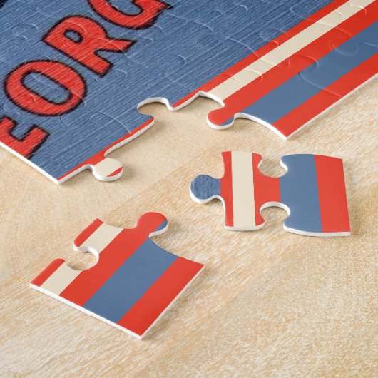  Atlanta Groeten Jigsaw Puzzel (Zijkant)