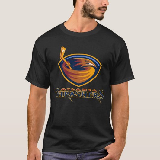  Atlanta Hockey - Retro Thrashers T-shirt (Voorkant)