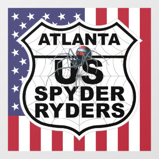 Atlanta Hoofdstuk - Decal Vlag & Logo