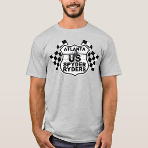 Atlanta Hoofdstuk - Finish Flags Logo Voorkant T-shirt